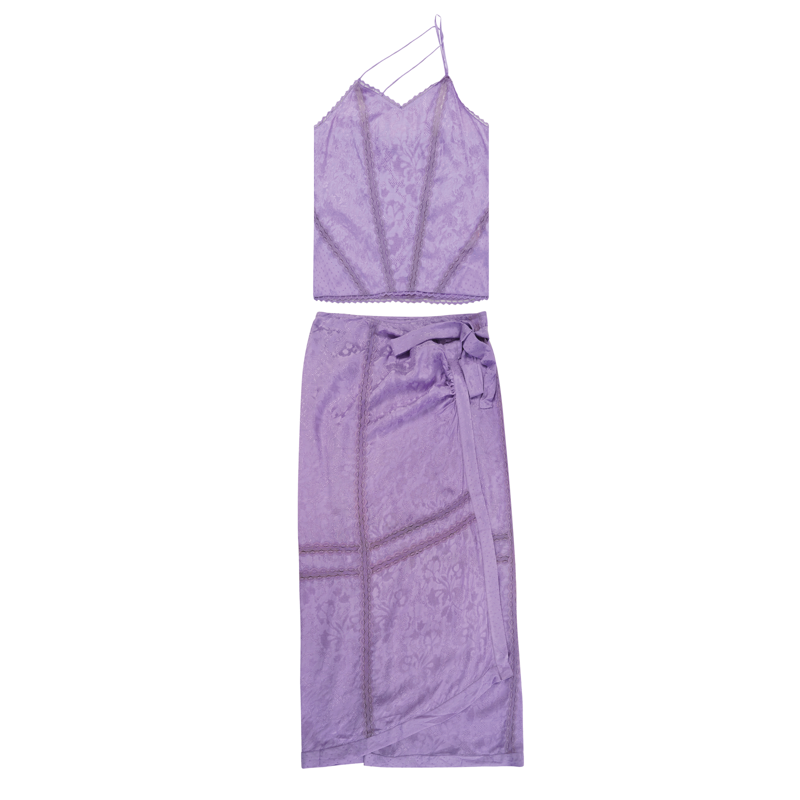 Goodmess Across Border Co-ord Set pretty party co-ord set silk satin