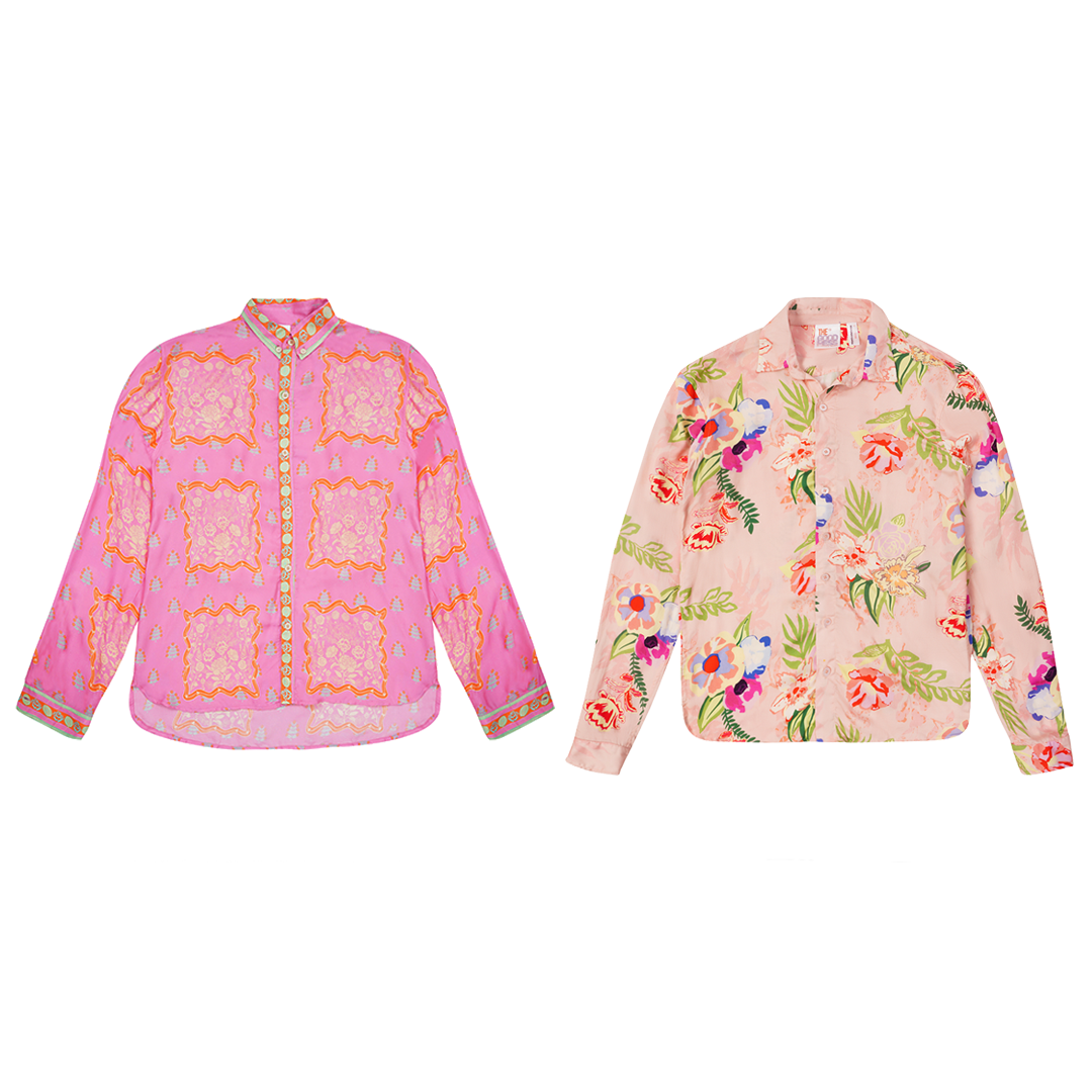 Goodmess Bundle 2 Goodmess Iconic Satin Printed Shirt