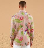 Goodmess satin printed shirt