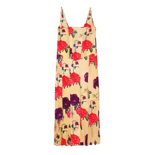 sexy pretty floral date maxi dress