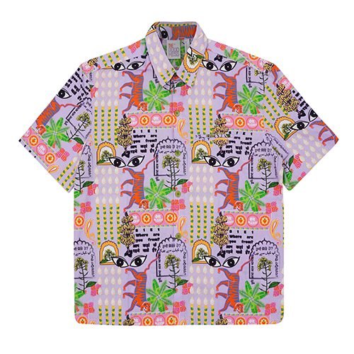 Goodmess Lavender Life is a Souvenir Printed Shirt